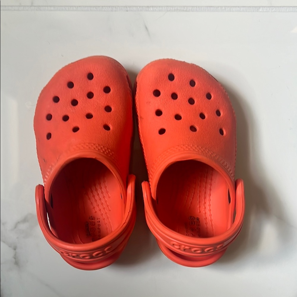 Toddler Orange Crocs
